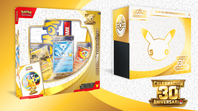Pokémon TCG celebra su 30.º aniversario