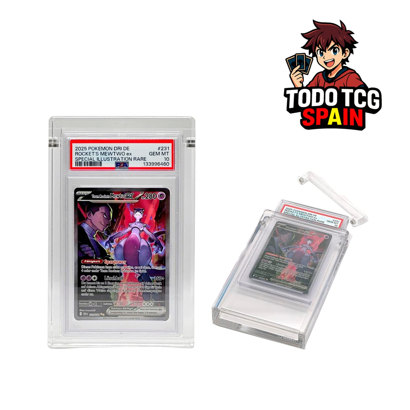 PSA Protector Magnético Acrílico Premium