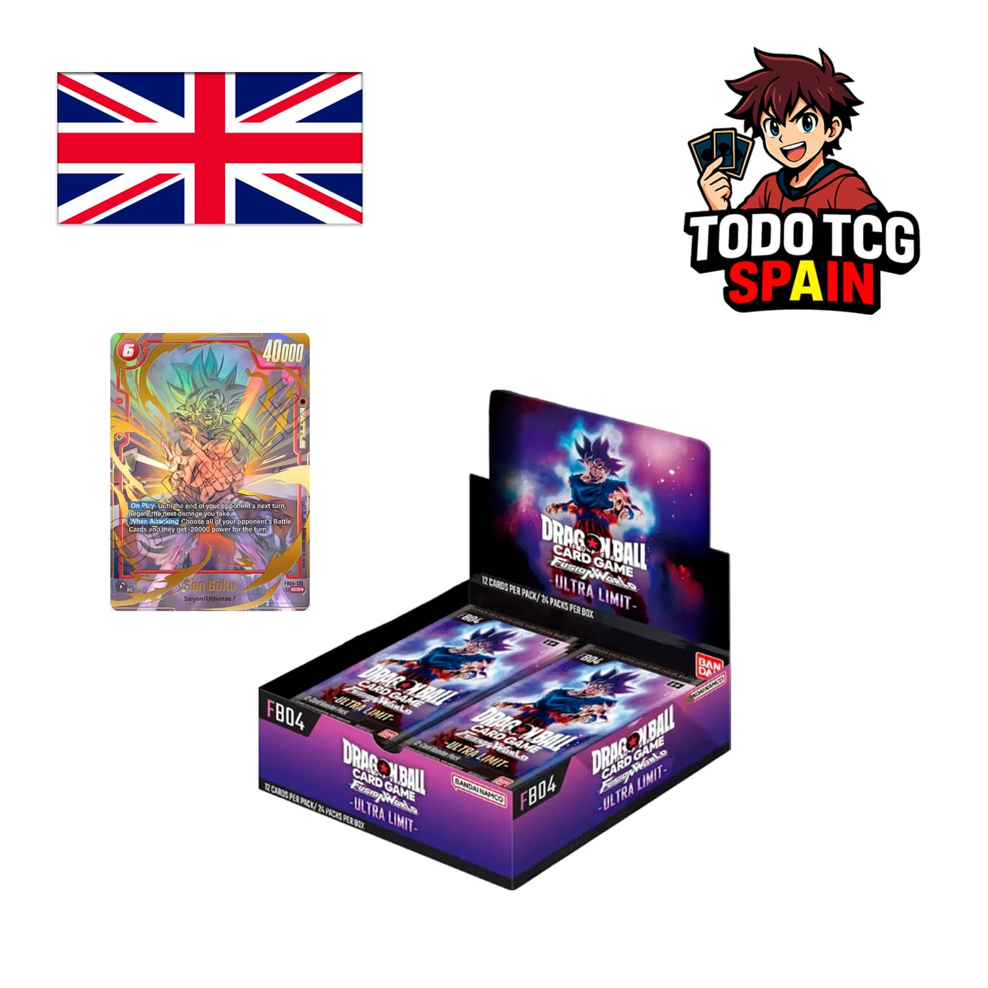 Dragon Ball Fusion World FB04 Ultra Limit